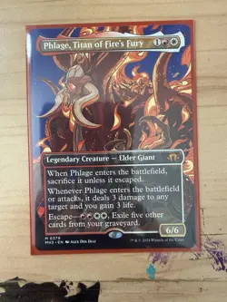 Phlage, Titan of Fire's Fury MH3 Borderless Magic the Gathering Card - Image 1