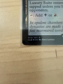 Luxury Suite Commander Legends: Battle for Baldur's Gate Foil - Image 2