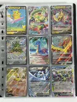 Pokemon Card Collection Binder Lot Holo Rare Mistys Lapras Umbreon Lugia Pikachu - Image 1