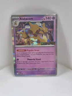2025 Pokemon TCG || Mega Evolution Black Star Promo || Alakazam #003 - Image 1