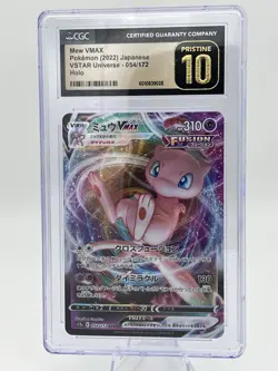 Pokemon Mew VMAX 054/172 S12a: Vstar Universe Triple Rare Holo CGC Pristine 10 - Image 1