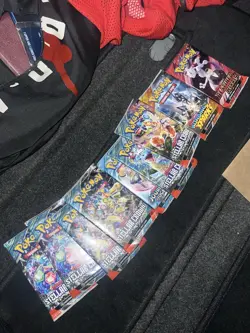 Pokemon TCG Booster Packs Mewtwo Stellar Crowd Destined Rivals Lot - Image 1