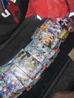 Pokemon TCG Booster Packs Mewtwo Stellar Crowd Destined Rivals Lot - Image 2