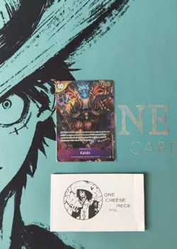 One Piece Card Kaido OP01-094 Alt. Art Super Rare - Image 1