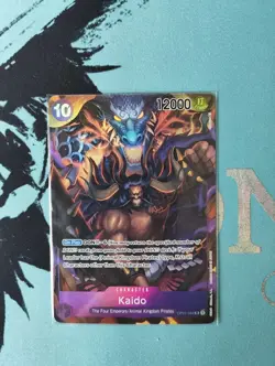 One Piece Card Kaido OP01-094 Alt. Art Super Rare - Image 2