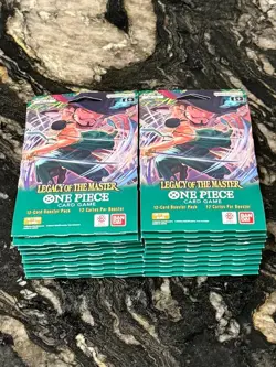 One Piece OP-12 Legacy of the Master Sleeved Booster Pack English TCG Lot of 20 - Image 3