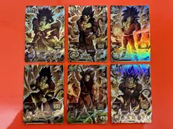 Broly Trunks Vegetto Super Dragon Ball Heroes 11th CP Card BM11 BCP Complete Set - Image 1