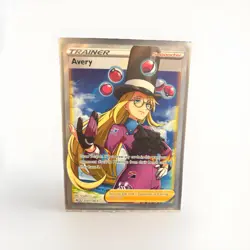 Pokemon Trainer Avery Full Art Ultra Rare Holo Card 187/198 Mint Condition - Image 1