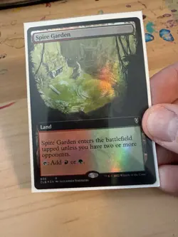 Spire Garden (Extended Art) Commander Legends: Battle for Baldur's Gate Foil - Image 1