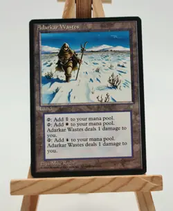 Adarkar Wastes Ice Age Magic Karte MTG englisch (Adarkarwuste) - Image 1