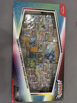 PRISMATIC EVOLUTIONS Lucario EX and Tyranitar EX Premium Collection - Image 1