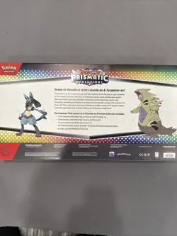 PRISMATIC EVOLUTIONS Lucario EX and Tyranitar EX Premium Collection - Image 3