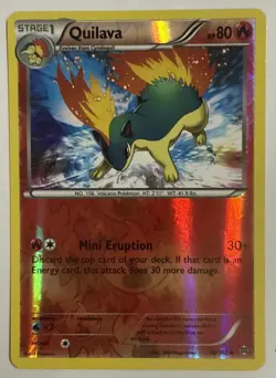 Quilava 19/162 Rev Reverse Holo XY Breakthrough Pokemon NM - Image 1