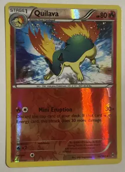 Quilava 19/162 Rev Reverse Holo XY Breakthrough Pokemon NM - Image 2