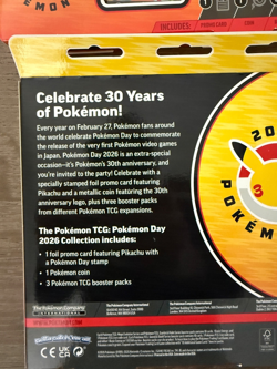 (2) 2026 Pokemon Day Collection - New Sealed - Image 2