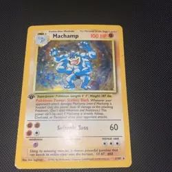 Machamp 8/102 1st Edition | Base Set | Holo Pokemon Card HP - Image 1