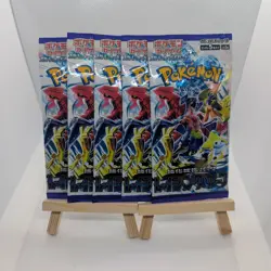 5 x Pokemon TCG Raging Surf SV3a Sealed Japanese Booster Packs | UK Seller - Image 1