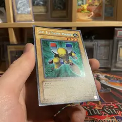 Beta the Magnet Warrior DOR-E002 Prismatic Secret Rare LP-MP Yugioh Vintage Card - Image 2