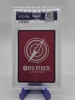 2023 ONE PIECE Sanji OP02 026 Alt Art Leader Paramount War ENGLISH PSA 10 - Image 2