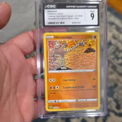 Pokemon Hitmonlee 011/034 Trading Card Game Classic Holo 2023 CGC 9 - Image 1