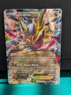 Pokemon Giratina-EX TCG Holo Rare Card Ancient Origins XY 57/98 - Image 1