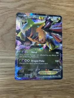 Pokemon Giratina EX TCG Holo Ultra Rare Card 92/124 Dragons Exalted - Image 1