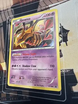 GIRATINA - XY184 Cosmos Holo - Rare Black Star Promo Pokemon Card -HP - Image 2
