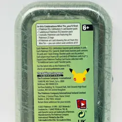 Pokemon Celebrations TCG Mini Tin - Hoenn Art Factory Sealed - 25th Anniversary - Image 3