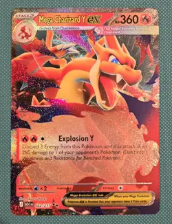 Pokemon TCG: Ascended Heroes (2026) Mega Charizard Y EX 022/217 NM PACK FRESH - Image 1