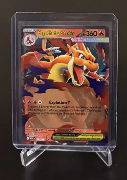 Mega Charizard Y ex 022/217 Ascended Heroes English Pokemon TCG In Hand - Image 1