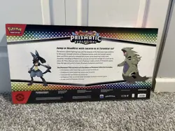 Prismatic Evolutions Lucario ex & Tyranitar ex Premium Collection (Sam's Club) - Image 2