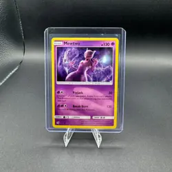 Mewtwo Pokemon Detective Pikachu 12/18 Holo Rare Movie NM - Image 1