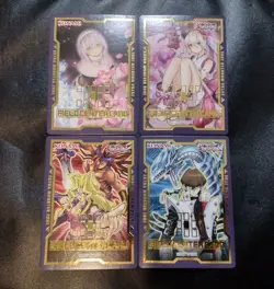 Yugioh Duel Devastator Field Center Set Of 4: Seto Kaiba, Mai Valentine, Etc. - Image 1