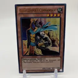 Gravekeeper's Commandant LCYW-EN191 Ultra Rare Unlimited LP! - Image 1