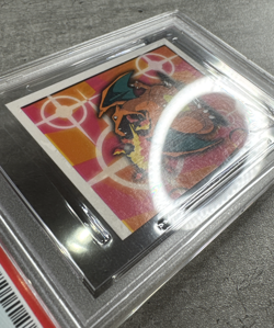 Pokemon Topps Merlin Charizard PSA 8, Merlin Series 1 Card-Sticker #180 1999 (1) - Image 5