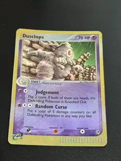 Dusclops 4/100 Sandstorm Reverse Holo Pokemon Card 2003 - Image 2