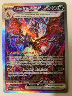 pokemon paldean fates ex Charizard 234/091 card - Image 1