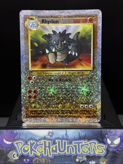 Pokemon Card Rhydon 35/110 Legendary Collection Reverse Holo Rare WOTC Played 2 - Image 1