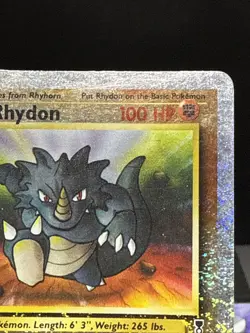 Pokemon Card Rhydon 35/110 Legendary Collection Reverse Holo Rare WOTC Played 2 - Image 3