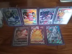 Pokemon tcg Japanese various 7 card bundle Inc Dedenne CHR 200/184 - Image 1