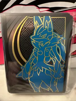 Mega Lucario Card 65 Sleeves (New & Sealed) - Pokemon - Mega Evolutions ETB - Image 1