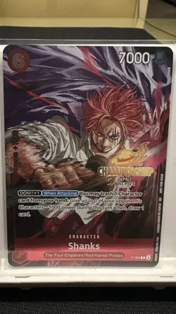 Shanks (CS 25-26 Event Pack) P-083 One Piece Promotion Cards Foil - Image 1