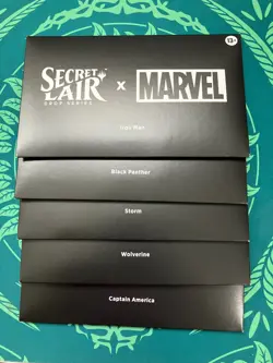 Marvel Secret Lair set of 5 NON-FOIL Magic the Gathering - Image 1