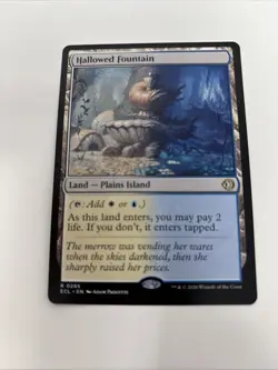 Lorwyn Eclipsed Lot, Formidable Speaker, Overgrown Tomb, Hallowed Fountain, MTG - Image 4