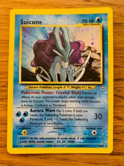NEAR MINT! Suicune (14/64) Holo Neo Revelation Pokemon Card! FAST & FREE P&P! - Image 1