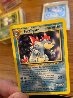 NEAR MINT! Feraligatr (4/111) Holo Neo Genesis Pokemon Card! FAST & FREE P&P! - Image 3