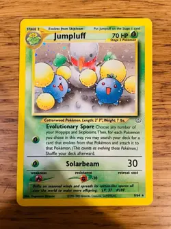 NEAR MINT! Jumpluff (9/64) Holo Neo Revelation Pokemon Card! FAST & FREE P&P! - Image 1