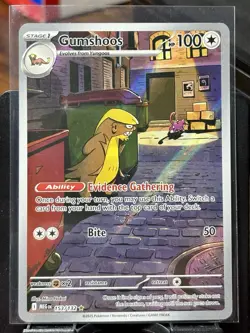 Gumshoos - Pokemon TCG - Mega Evolution - 153/132 - ILLUSTRATION RARE ~ NM - Image 2