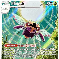 Ninjask - Pokemon TCG - Mega Evolution - 137/132 - ILLUSTRATION RARE ~ NM - Image 1