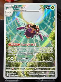 Ninjask - Pokemon TCG - Mega Evolution - 137/132 - ILLUSTRATION RARE ~ NM - Image 3